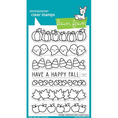 Lawn Fawn Clear Stamps - Simply Celebrate Fall